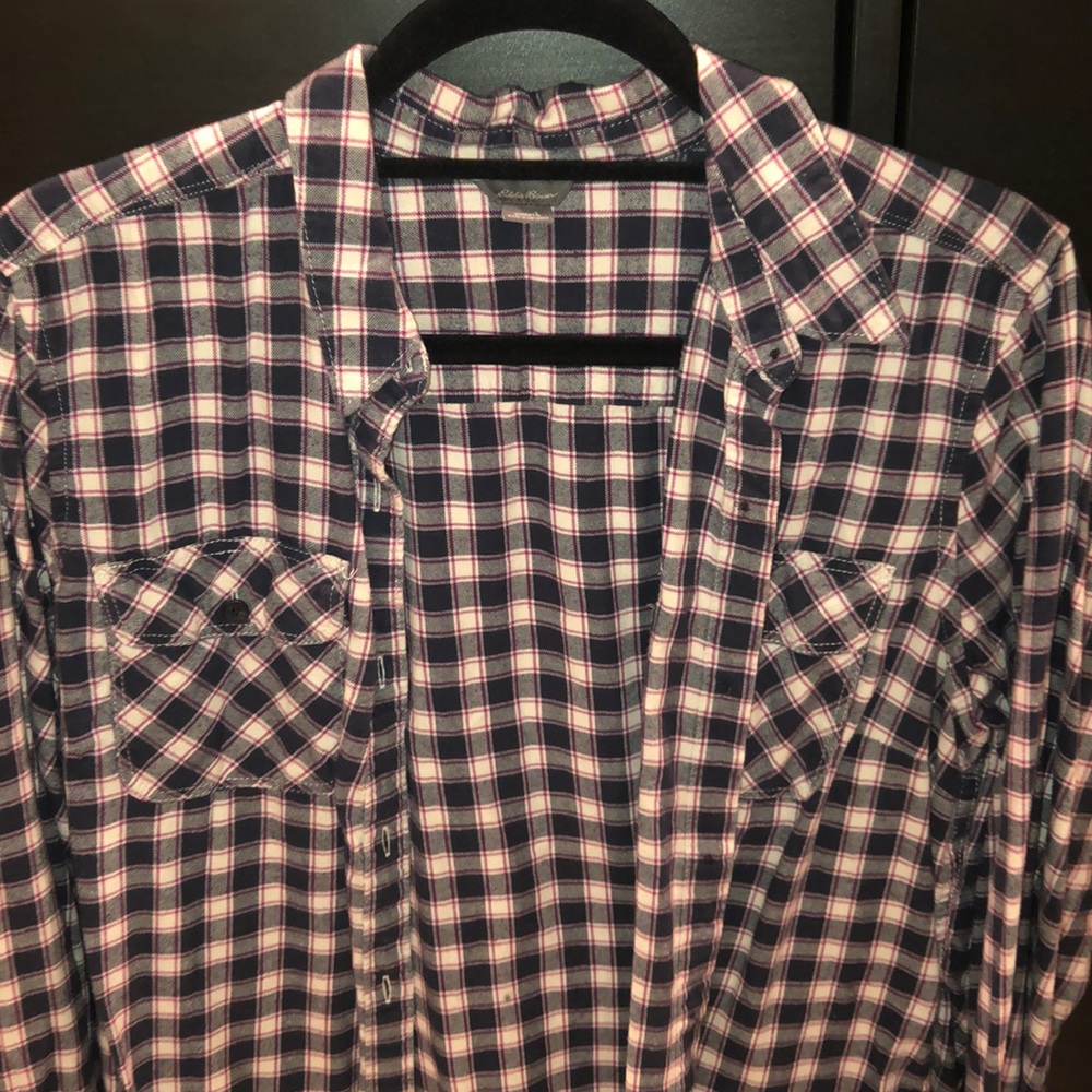 Plaid button down - Picture 2 of 4
